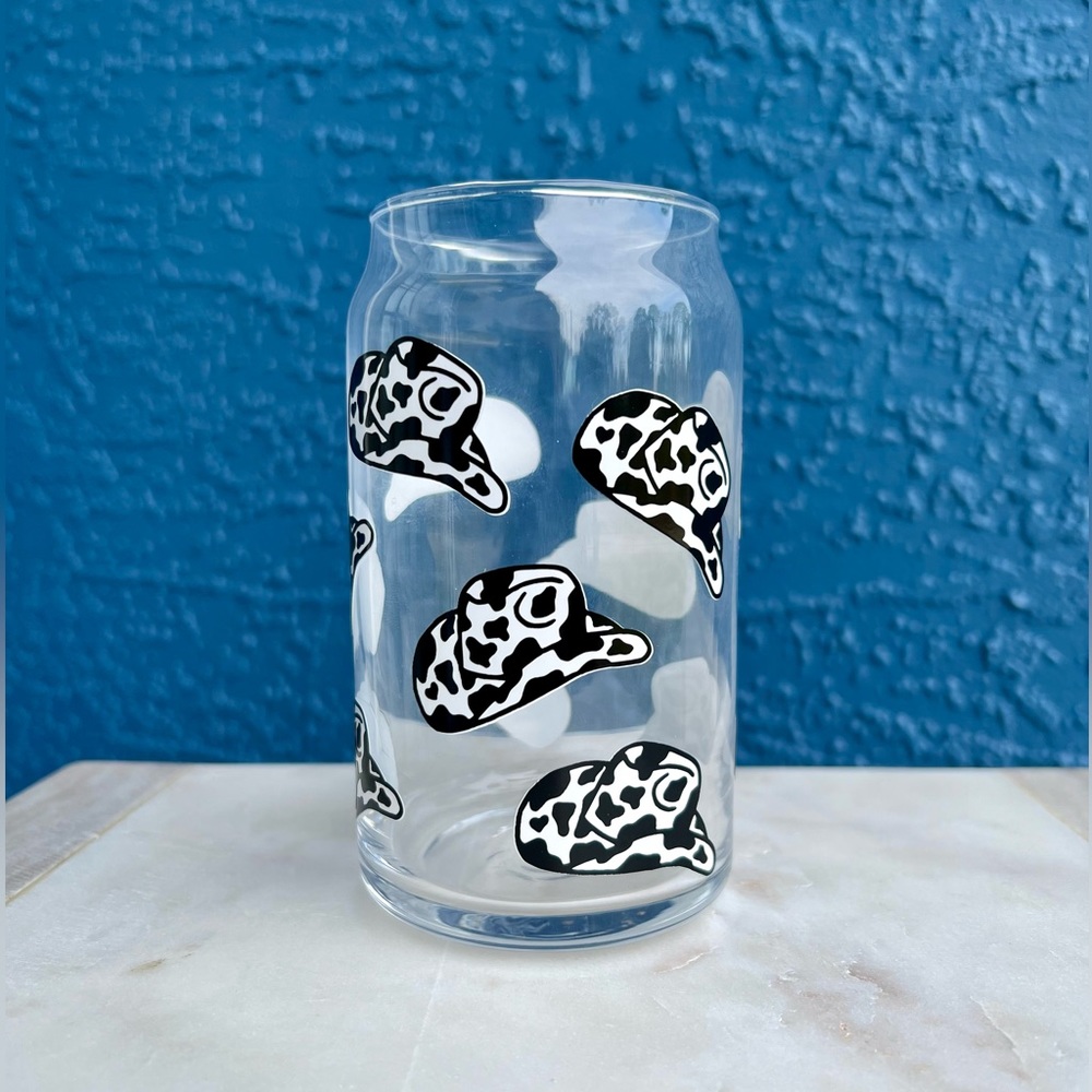 12oz Custom beer can glass
